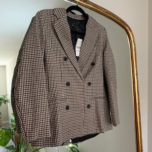 NWT Houndstooth Blazer